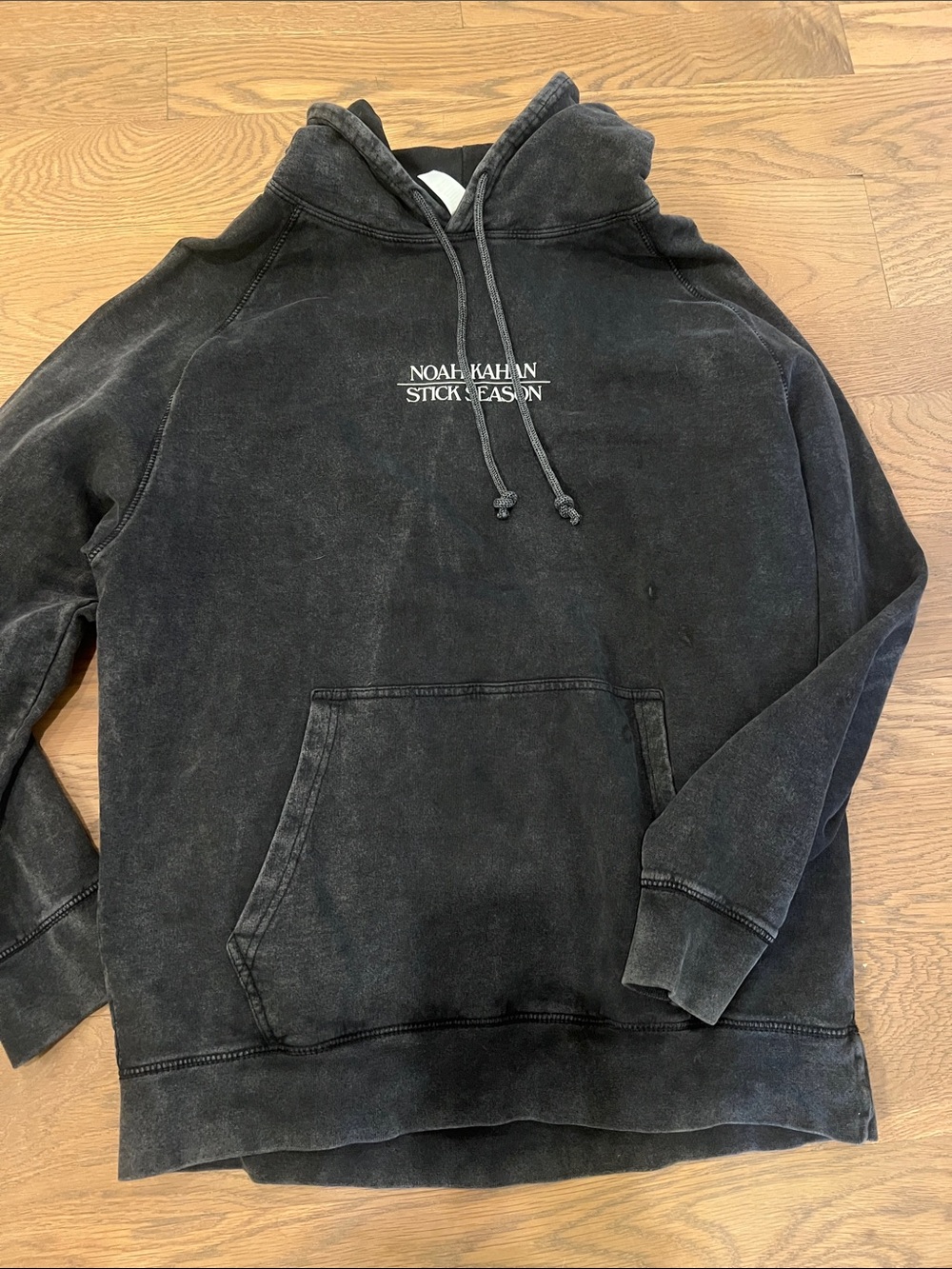 Noah Kahan Stick Season Black Pullover Hoodie